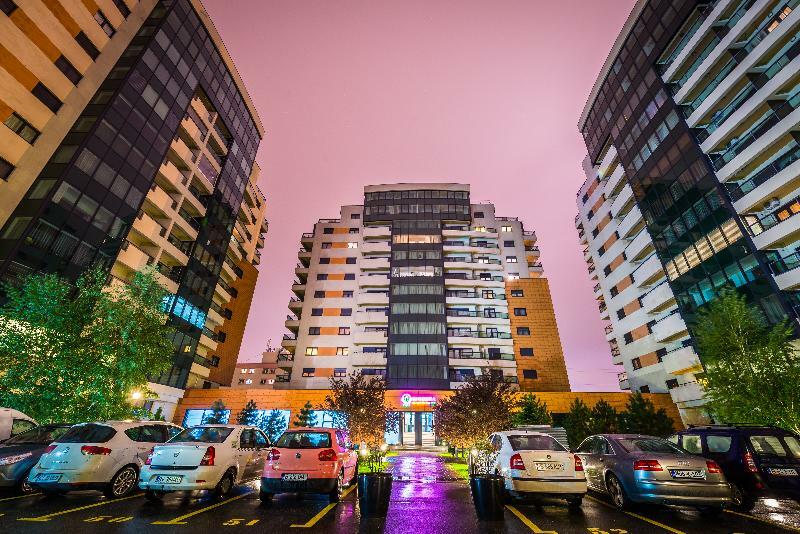 Penthouse Orhideea Aparthotel Bukares Bagian luar foto